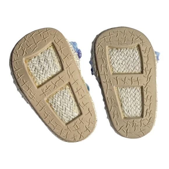 VTG American Girl Coconut Fun Outfit I SHOES Blue Fringe Doll Sandals Platform - Picture 3 of 7